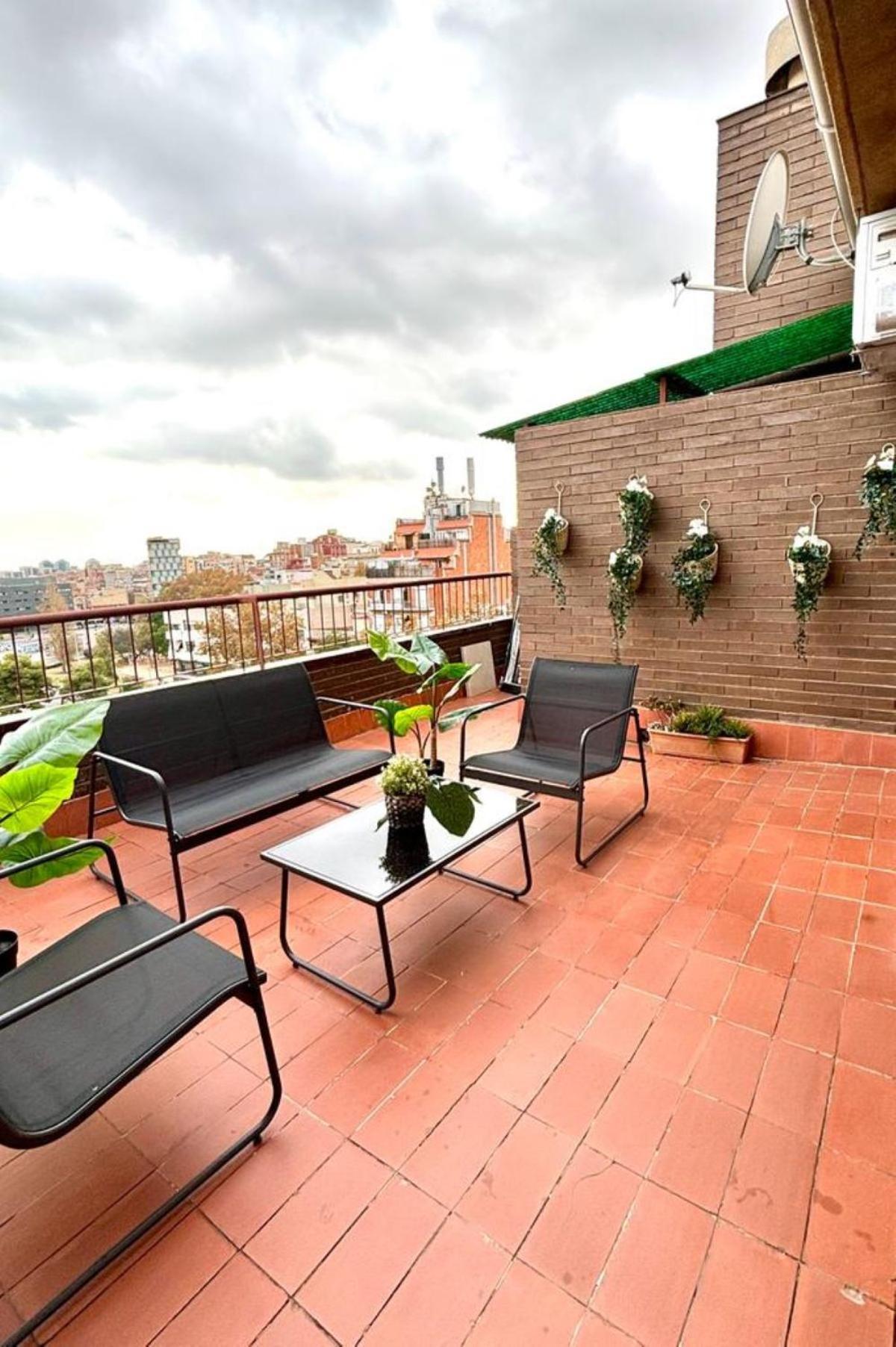 Apartamento Sants Station Penthouse Barcelona Exterior foto