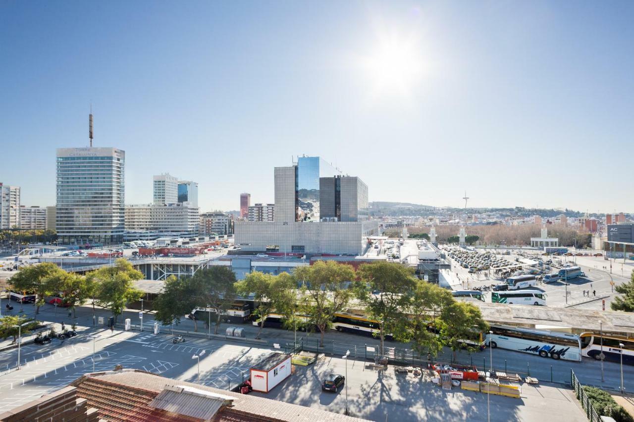 Apartamento Sants Station Penthouse Barcelona Exterior foto